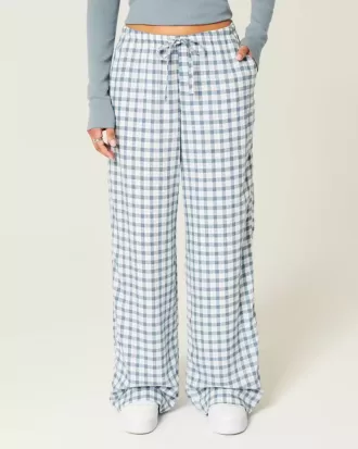 Pantaloni Slub cu tragere