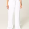 Pantaloni Slub cu tragere Pantaloni Slub cu tragere