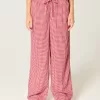 Pantaloni Slub cu tragere Pantaloni Slub cu tragere