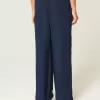 Pantaloni Slub cu tragere Pantaloni Slub cu tragere