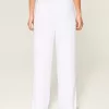 Pantaloni Slub cu tragere Pantaloni Slub cu tragere