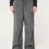 Pantaloni super baggy cu talie joasă Pantaloni super baggy cu talie joasă