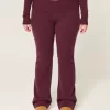 Pantaloni tip cizme cu talie pliabilă din tricot Gilly Hicks Pantaloni tip cizme cu talie pliabilă din tricot Gilly Hicks