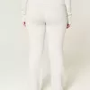 Pantaloni tip cizme cu talie pliabilă din tricot Gilly Hicks Pantaloni tip cizme cu talie pliabilă din tricot Gilly Hicks