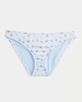 Parte de jos de bikini cu nervuri
