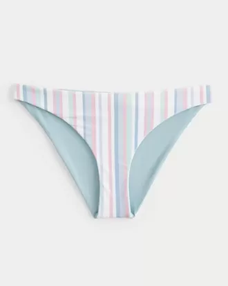 Parte de jos de bikini reversabilă, cu talie joasă