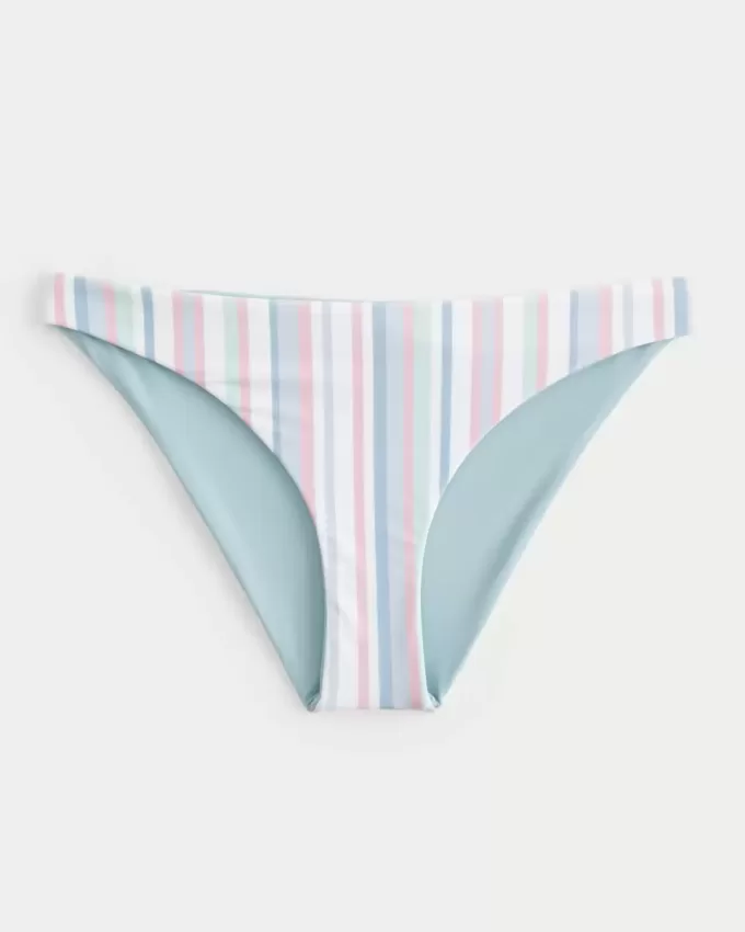 Parte de jos de bikini reversabilă, cu talie joasă Parte de jos de bikini reversabilă, cu talie joasă