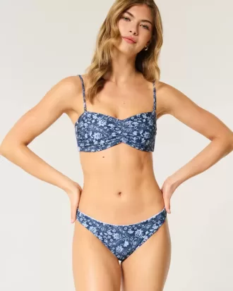 Parte de jos de bikini reversabilă, cu talie joasă