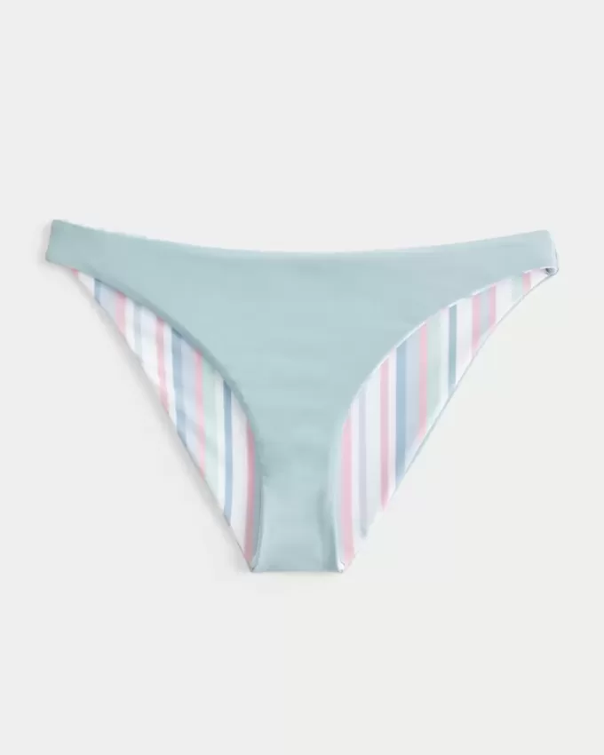 Parte de jos de bikini reversabilă, cu talie joasă Parte de jos de bikini reversabilă, cu talie joasă