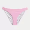 Parte de jos de bikini reversabilă, cu talie joasă Parte de jos de bikini reversabilă, cu talie joasă