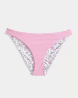 Parte de jos de bikini reversabilă, cu talie joasă