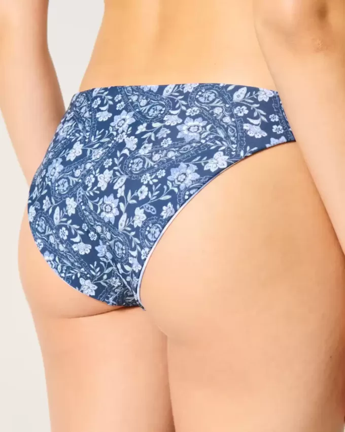 Parte de jos de bikini reversabilă, cu talie joasă Parte de jos de bikini reversabilă, cu talie joasă