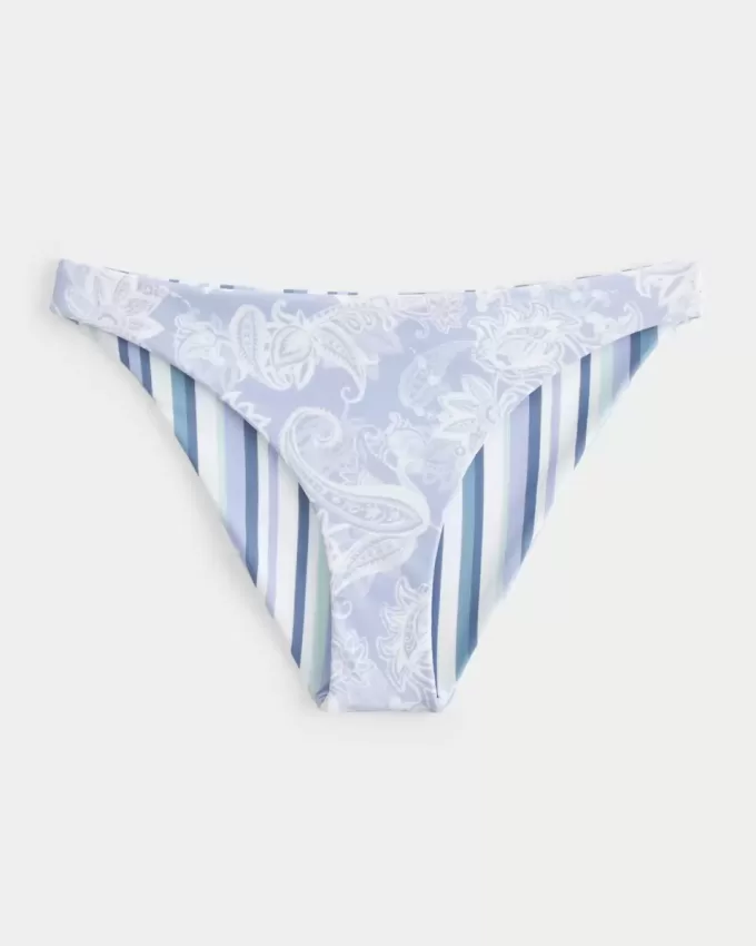 Parte de jos de bikini reversabilă, cu talie joasă Parte de jos de bikini reversabilă, cu talie joasă