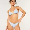Partea de jos de bikini cheeky brodata cu talie joasa Partea de jos de bikini cheeky brodata cu talie joasa