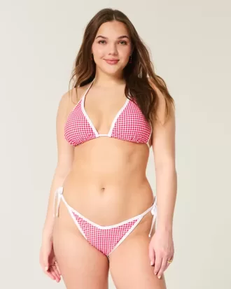 Partea de jos de bikini cheeky cu cravată laterală