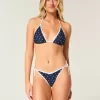 Partea de jos de bikini cheeky cu cravată laterală Partea de jos de bikini cheeky cu cravată laterală