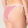 Partea de jos de bikini cheeky cu cravată laterală Partea de jos de bikini cheeky cu cravată laterală