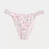 Partea de jos de bikini cu bretele duble Partea de jos de bikini cu bretele duble