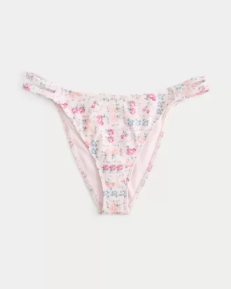 Partea de jos de bikini cu bretele duble