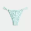 Partea de jos de bikini cu bretele late, cu picioare înalte Partea de jos de bikini cu bretele late, cu picioare înalte