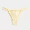 Partea de jos de bikini cu bretele late din Jacquard Partea de jos de bikini cu bretele late din Jacquard