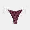 Partea de jos de bikini cu cravată laterală Partea de jos de bikini cu cravată laterală