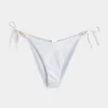 Partea de jos de bikini cu cravată laterală reversibilă Partea de jos de bikini cu cravată laterală reversibilă