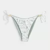 Partea de jos de bikini cu cravată laterală reversibilă Partea de jos de bikini cu cravată laterală reversibilă