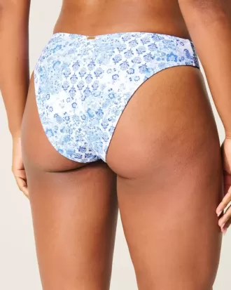 Partea de jos de bikini cu picioare înalte și talie înaltă