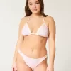 Partea de jos de bikini cu picioare înalte mixte în stil croșetat Partea de jos de bikini cu picioare înalte mixte în stil croșetat
