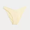 Partea de jos de bikini înfățișată din jacquard cu talie în V cu picioare înalte Partea de jos de bikini înfățișată din jacquard cu talie în V cu picioare înalte