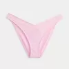 Partea de jos de bikini înfățișată din jacquard cu talie în V cu picioare înalte Partea de jos de bikini înfățișată din jacquard cu talie în V cu picioare înalte