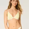 Partea de sus de bikini cu sârmă și adâncime Partea de sus de bikini cu sârmă și adâncime