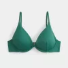 Partea de sus de bikini cu sârmă și adâncime Partea de sus de bikini cu sârmă și adâncime