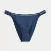 Partea inferioară de bikini cu bretele duble cu mărgele Partea inferioară de bikini cu bretele duble cu mărgele