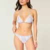 Partea inferioară de bikini cu bretele duble, în stil croșetat Partea inferioară de bikini cu bretele duble, în stil croșetat
