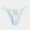 Partea inferioară de bikini cu bretele duble, în stil croșetat Partea inferioară de bikini cu bretele duble, în stil croșetat