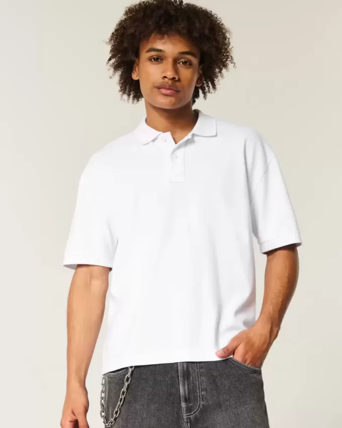 Polo Boxy Crop Polo Boxy Crop
