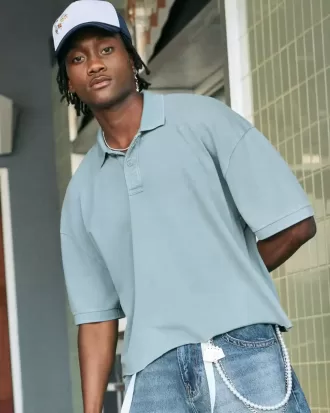 Polo Boxy Crop