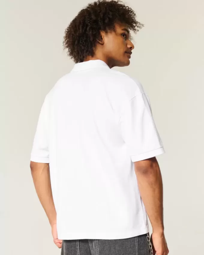 Polo Boxy Crop Polo Boxy Crop