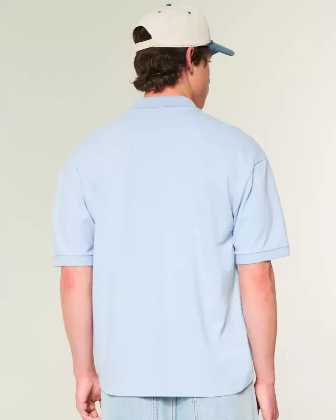 Polo Boxy Crop