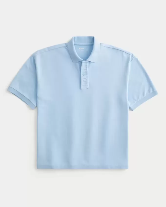Polo Boxy Crop