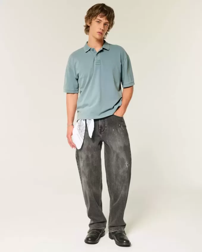 Polo Boxy Crop