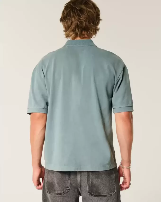 Polo Boxy Crop