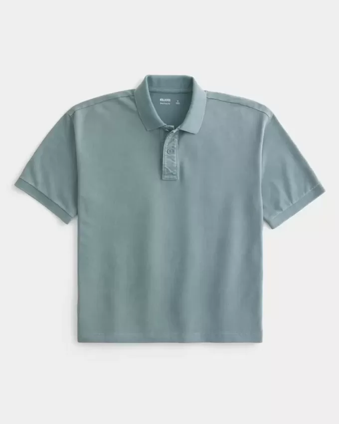 Polo Boxy Crop