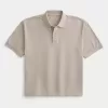 Polo Boxy Crop Washed