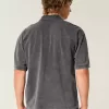 Polo Boxy Crop Washed