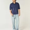 Polo Boxy Crop Washed