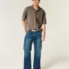 Polo Boxy Crop Washed