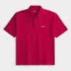 Polo cu logo relaxat